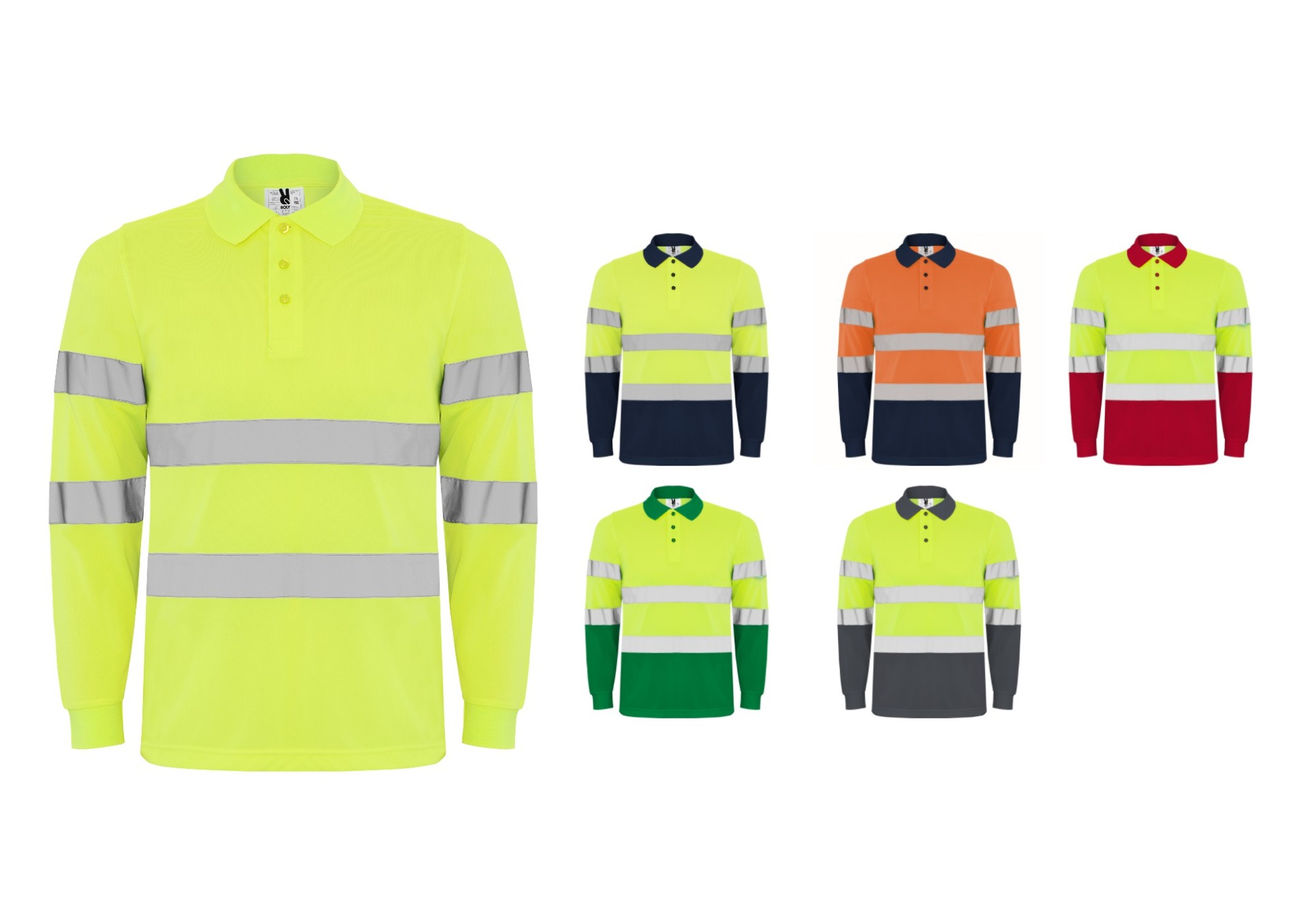 Pracovní košile Polaris s dlouhým rukávem